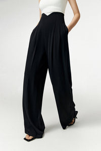 [Ready Stock] High Waist Curve Trousers