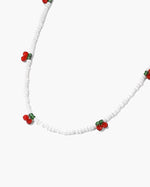 Load image into Gallery viewer, Cherry Beaded Necklace
