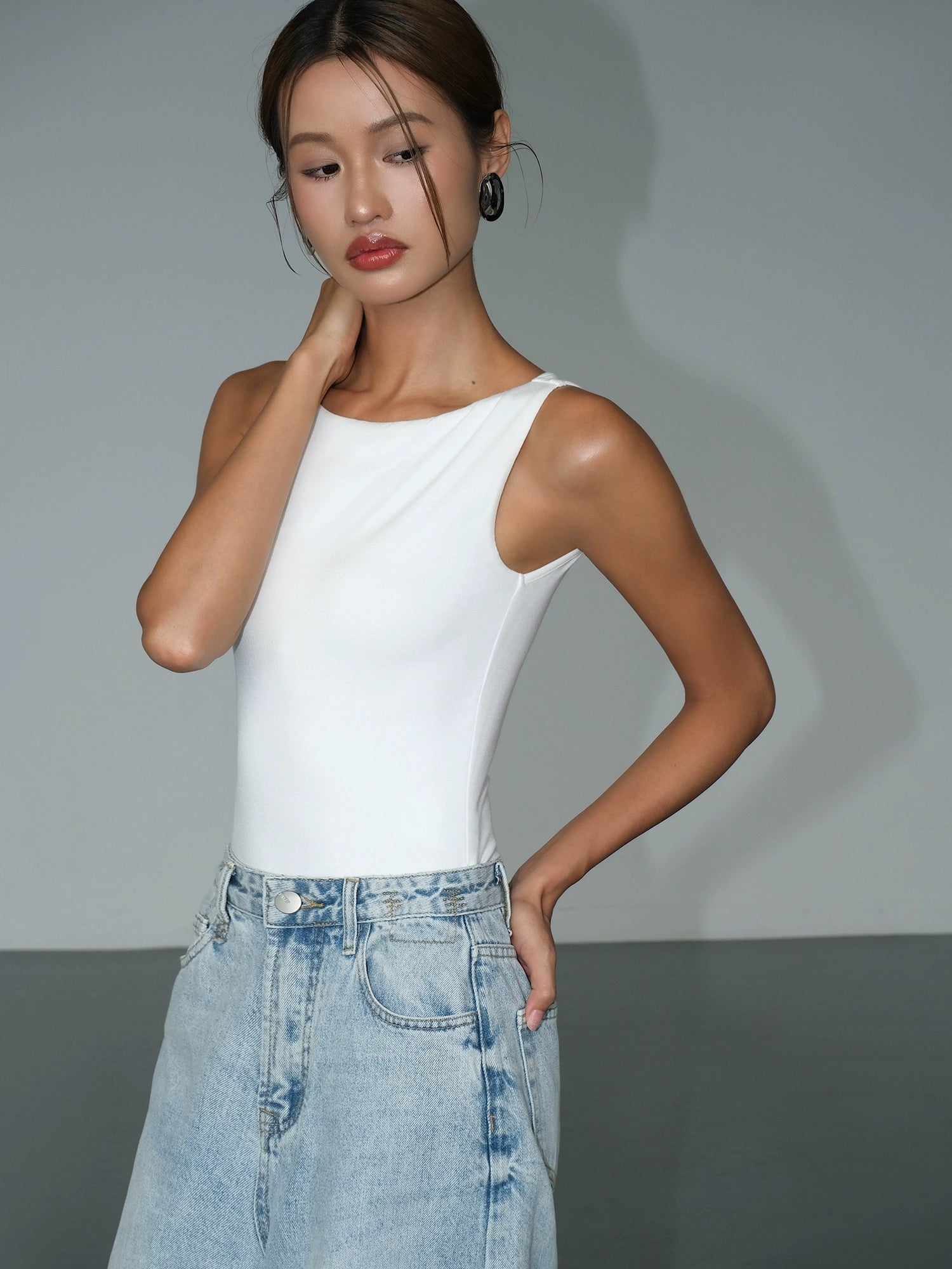 Boatneck Tank Top [2 Colours]