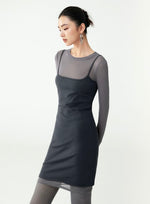 Load image into Gallery viewer, Layer Camisole Sheer Dress [2 Colours]
