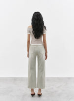Load image into Gallery viewer, Contrast Toga Tee in Beige
