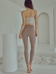 High Rise 7/8 Leggings in Lavender Ash