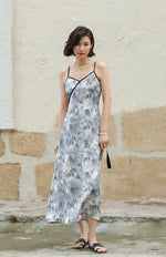 Load image into Gallery viewer, Watercolour Printed Camisole Dress in Multi
