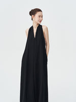 Load image into Gallery viewer, Linen Pocket Twist Back Maxi Dress [2 Colours]
