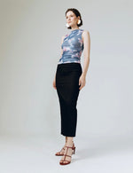 Load image into Gallery viewer, Harper Floral Sleeveless Top in Blue
