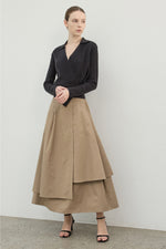 Load image into Gallery viewer, Korean Cider Pocket Skirt [2 Colours]
