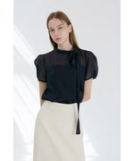 Load image into Gallery viewer, *Limited Edition* Korean Beau Tencel Blouse [3 Colours]
