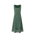 Load image into Gallery viewer, Sophie Sleeveless Floral Dress in Green
