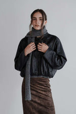 Load image into Gallery viewer, Korean Banding Vegan Leather Jacket [2 Colours]
