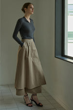 Load image into Gallery viewer, Korean Cider Pocket Skirt [2 Colours]
