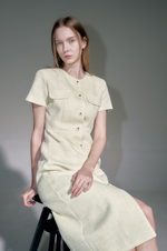 Load image into Gallery viewer, [Ready to Ship] Korean Light Tweed Dress [2 Colours]
