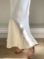 Load image into Gallery viewer, Textured Flare Hem Dress in Cream
