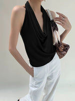 Load image into Gallery viewer, Knit Drape Halter Top [2 Colours]
