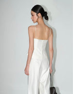 Load image into Gallery viewer, Gathered Peplum Cami // Mini Skirt // Trouses Set [2 Colours]
