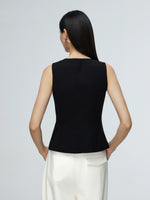 Load image into Gallery viewer, Split Hem Vest [2 Colours]
