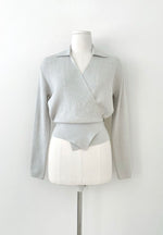 Load image into Gallery viewer, Korean Collar Wrap Knit Cardigan [3 Colours]
