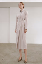 Load image into Gallery viewer, Korean Loze Shirt Dress [2 Colours]
