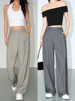 Load image into Gallery viewer, Tailored Hook Wide Leg Trousers [2 Colours]
