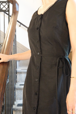 Load image into Gallery viewer, [Ready to Ship] Korean Water-Repellant 2-Way Dress in Black
