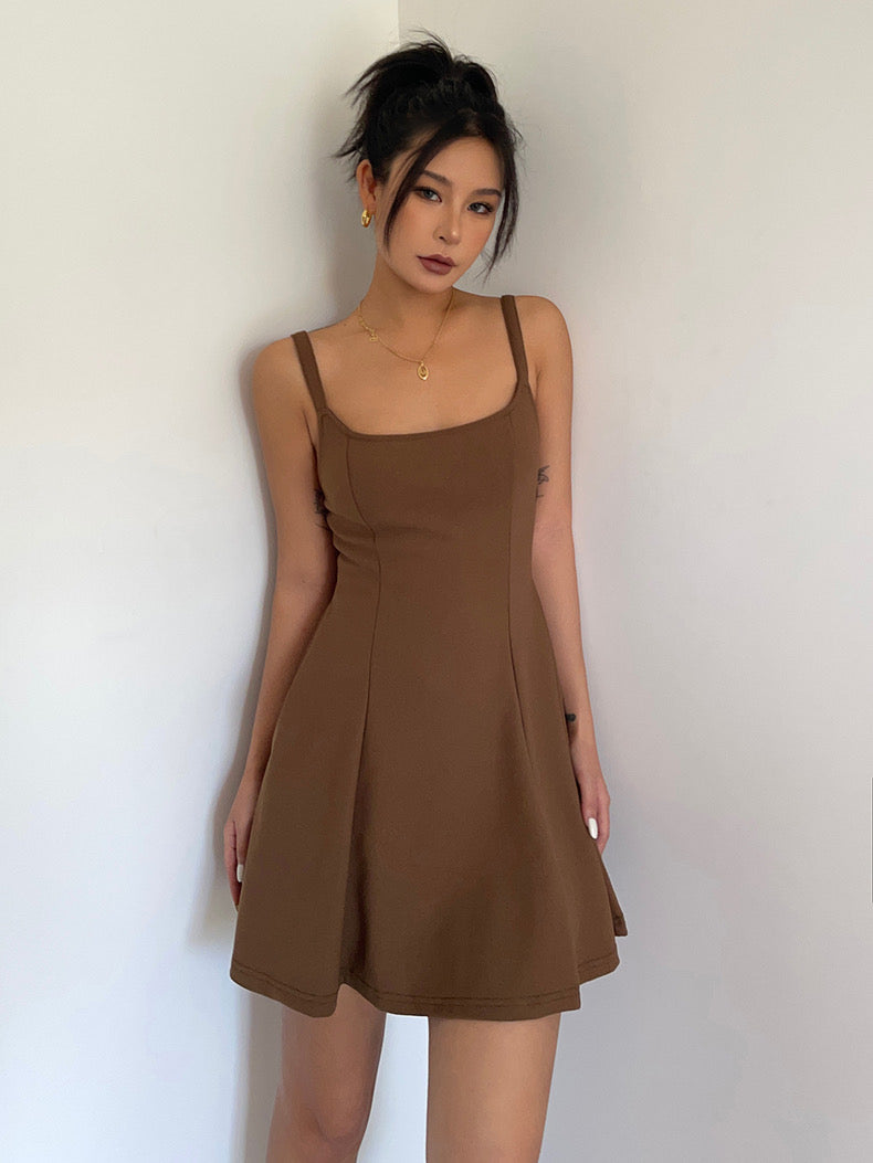 Tie Back Skater Dress [4 Colours]