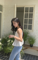 Load image into Gallery viewer, Korean Linen Pleated Camisole - [3 Colours]
