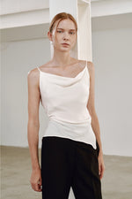 Load image into Gallery viewer, Korean Rina Drape Slit Camisole [3 Colours]
