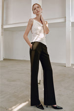 Load image into Gallery viewer, Korean Rina Drape Slit Camisole [3 Colours]
