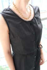 Load image into Gallery viewer, [Ready to Ship] Korean Water-Repellant 2-Way Dress in Black
