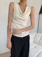 Load image into Gallery viewer, Light Knit Drape Top in Cream
