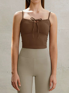 Padded Ribbon Tie Camisole [3 Colours]