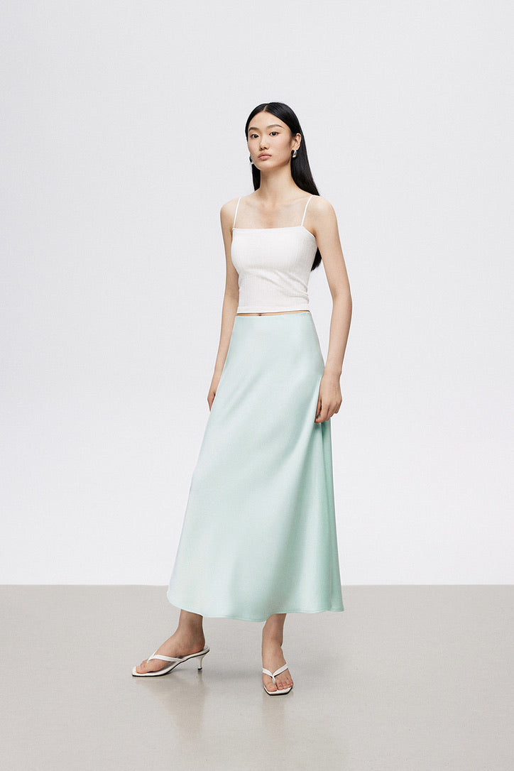 Classic Bias Cut Slip Skirt [3 Colours]