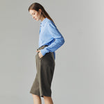 Load image into Gallery viewer, Elen Tailored Bermudas in Olive
