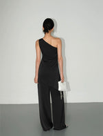 Load image into Gallery viewer, Satin Toga Top // Wide Leg Pants [2 Colours]
