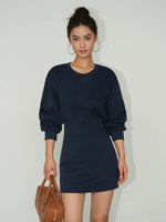 Load image into Gallery viewer, Cutout Back Sweater Dress [2 Colours]
