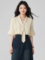 Load image into Gallery viewer, Buttery Lapel Blouse [5 Colours]
