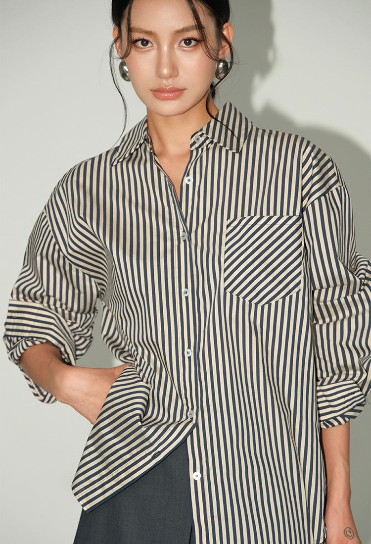 Classic Striped Shirt [2 Colours]