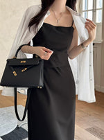 Load image into Gallery viewer, Korean Hanel Pencil Cami Dress [2 Colours]
