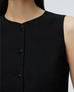 Load image into Gallery viewer, Split Hem Vest [2 Colours]
