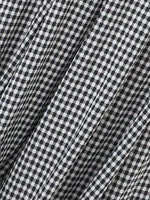 Load image into Gallery viewer, Checked Sleeveless Pocket Maxi Dress in Black/White
