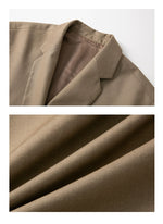 Load image into Gallery viewer, Oversized Hook Blazer in Khaki
