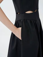 Load image into Gallery viewer, Cutout Pocket Midi Dress [2 Colours]
