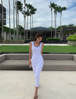 Load image into Gallery viewer, Braid Detail Stretch Dress [2 Colours]
