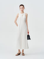 Load image into Gallery viewer, Cutout Back Pocket Slit Shift Dress [2 Colours]
