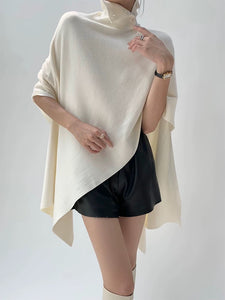 Drape Poncho Top [2 Colours]