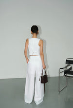 Load image into Gallery viewer, Linen Wide Leg Trousers [2 Colours]
