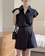 Load image into Gallery viewer, Korean Lyssen Mid Shirt Dress [2 Colours]
