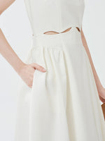 Load image into Gallery viewer, Cutout Pocket Midi Dress [2 Colours]

