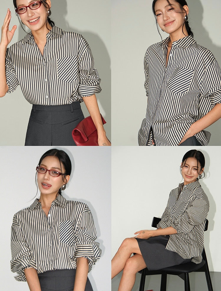 Classic Striped Shirt [2 Colours]