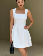 Load image into Gallery viewer, Sleeveless Mini Tulip Dress [3 Colours]
