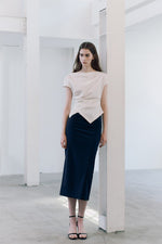 Load image into Gallery viewer, Korean Soreu Asymmetric Top [2 Colours]
